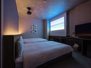 1 slaapkamer, een bureau, gratis wifi, beddengoed