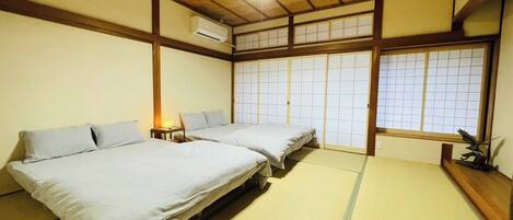 2 chambres, bureau, Wi-Fi gratuit, draps fournis
