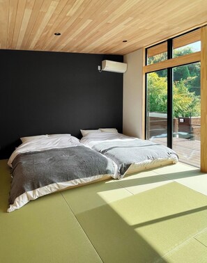 2 habitaciones, escritorio, wifi gratis y ropa de cama