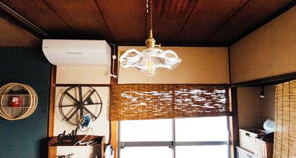 This renovated traditional Japanese house