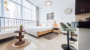 1 soverom, strykejern/-brett, wi-fi og sengetøy