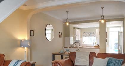 You will just love the open plan ground floor of this historic cottage.