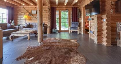 Freistehendes Ferienhaus mit Sauna und HotTub