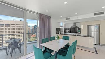 Three Bedroom Two Bathroom Apartment | Living area | TV