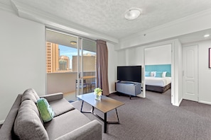 One Bedroom Accessible Apartment | Living area - CLLIX Brisbane Central Apartments (Brisbane)