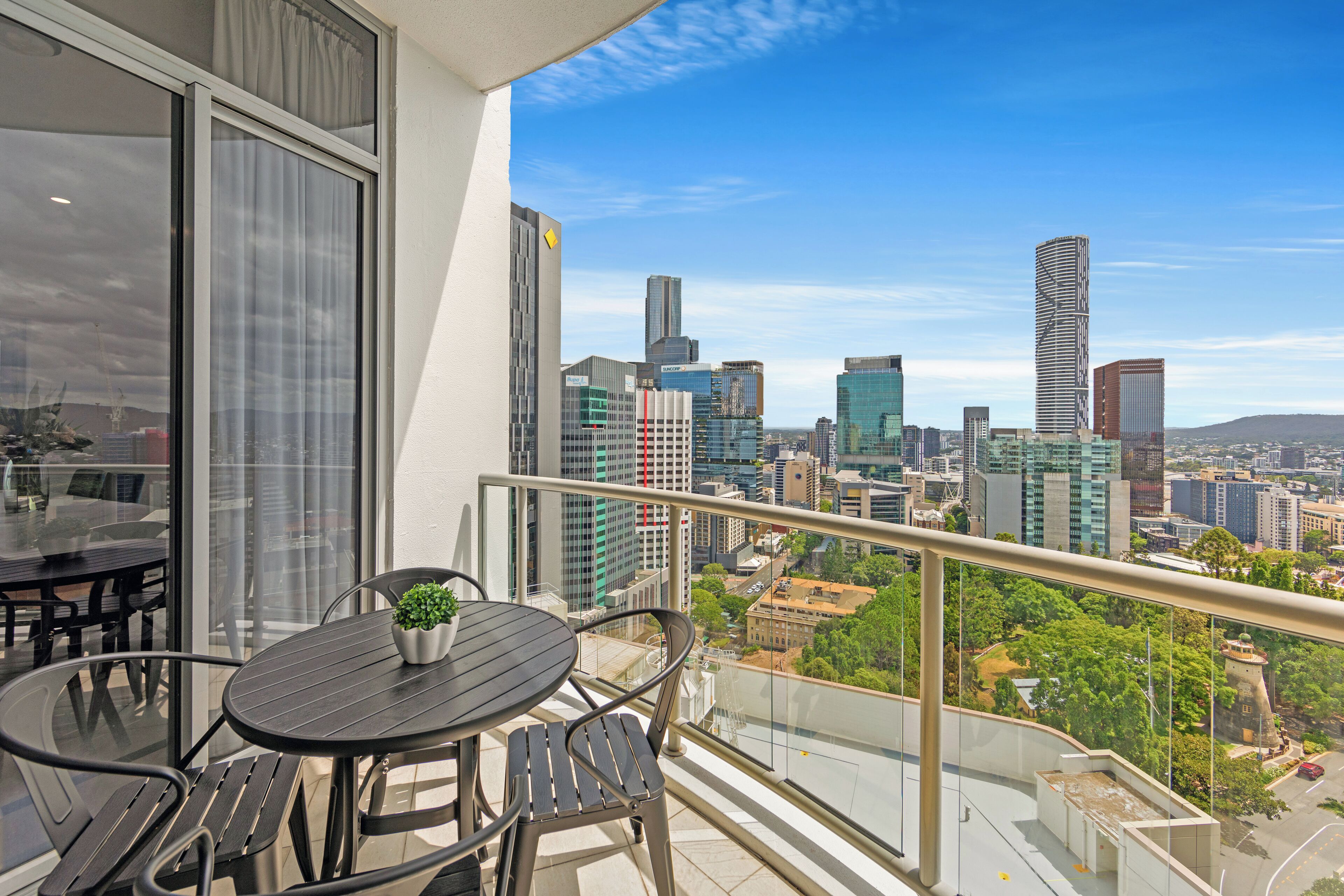 Three Bedroom Three Bathroom Split Level City View Penthouse | View from room