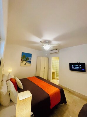 1 soveværelse, strygejern/strygebræt, Wi-Fi, sengetøj