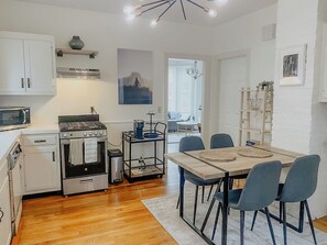 Microwave, oven, stovetop
