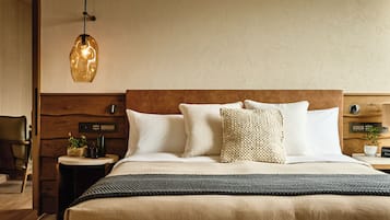 Minibar, in-room safe, blackout curtains, soundproofing