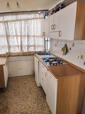 Fridge, oven, stovetop, dishwasher - View of 2 historic towers • Lucca • 2 guests (Lucca)