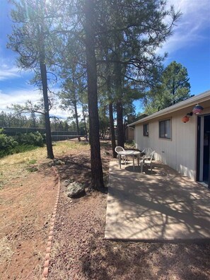Outdoor dining - Ken`s Retreat- Come relax in our home (Navajo County)