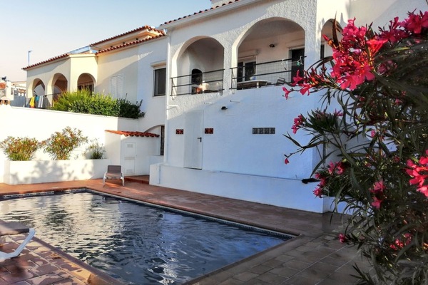 Vista a la piscina