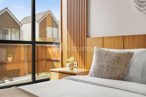 Appartement, 3 chambres, piscine privée | Vue de la chambre