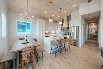 Coastal Retreat w/ Pool, Firepit, BBQ & Outdoor TV Lounge | Deja Blue