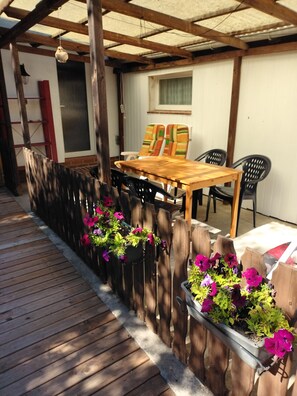 Restauration en plein air