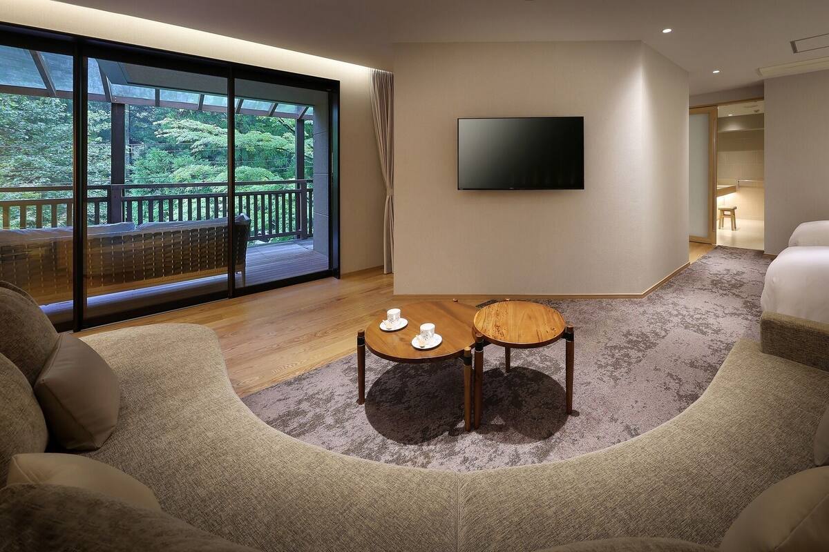 Design-Zimmer | Wohnbereich | Fernseher