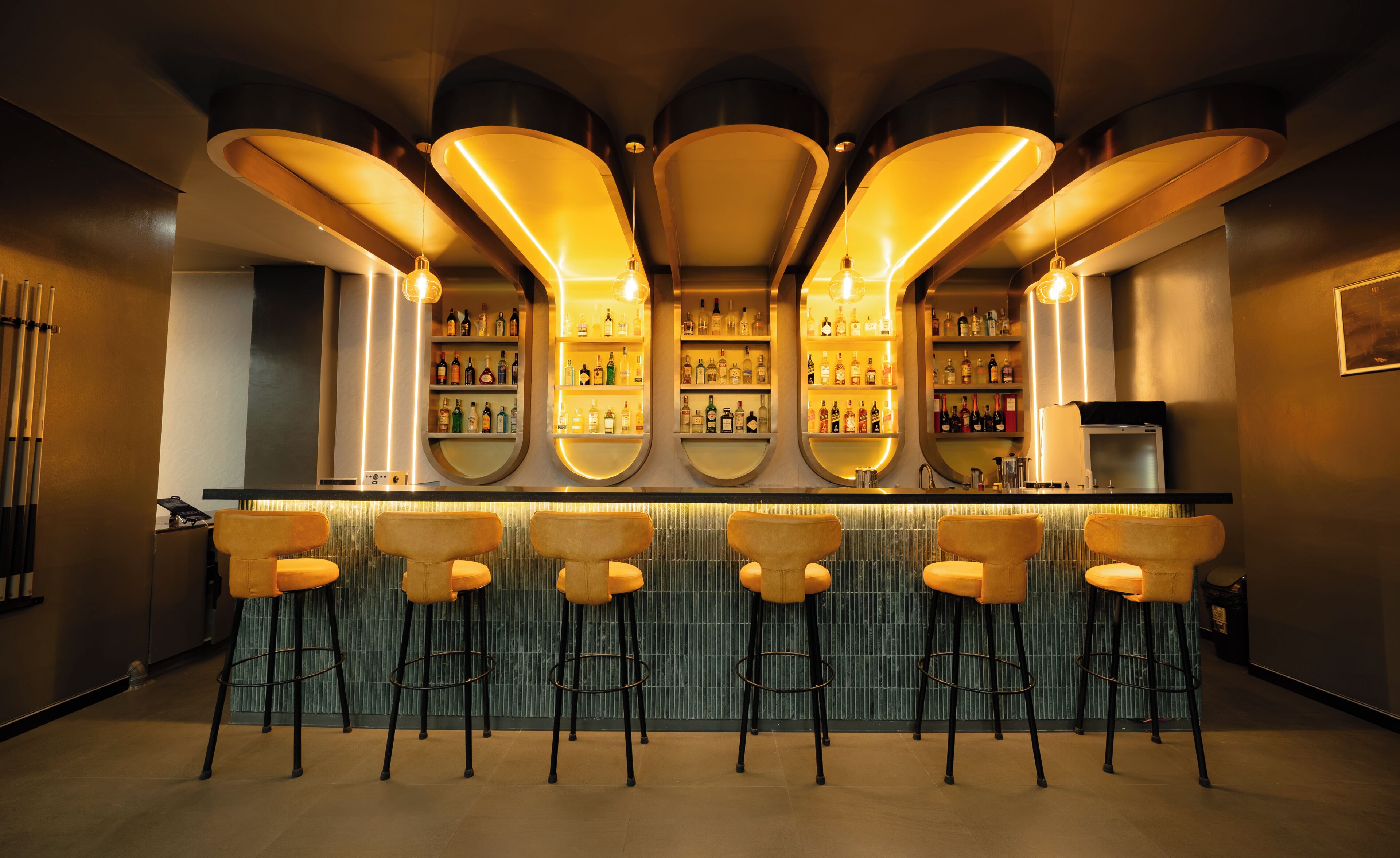 Bar (in der Unterkunft)