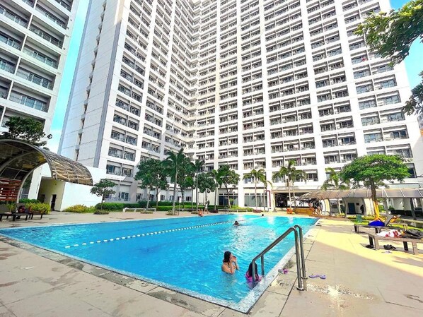 Condo, 1 Bedroom, Balcony, City View | Pool | Outdoor pool