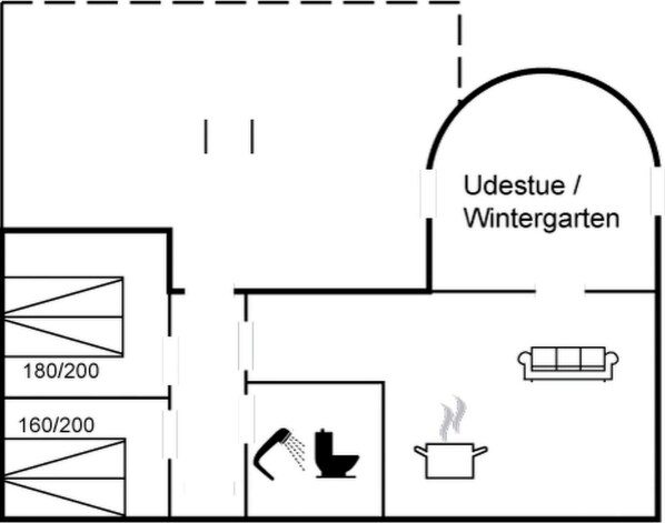 Floor plan - "Catalin" - 50m from the sea by Interhome (Sjællands Odde)