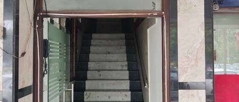 Façade de l’hébergement