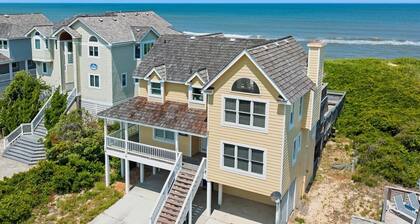 Oceanfront Luxury in the Heart of Nags Head (Nags Head Village) – Private Pool, Hot Tub, Pet Friendly!