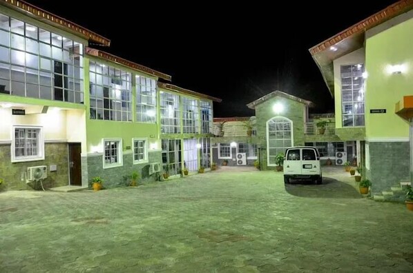 Front of property - evening/night