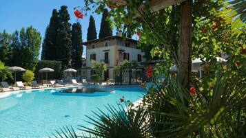 Seasonal outdoor pool