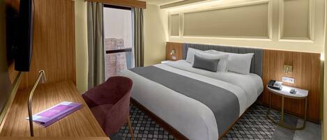 1 Schlafzimmer, kostenloses WLAN, Bettwäsche