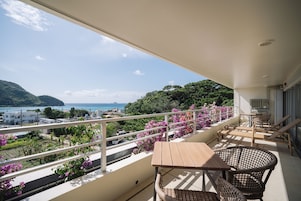 Suite, 2 habitaciones, no fumadores, balcón | Balcón
