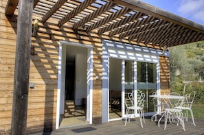 Outdoor dining - La Fuonte - LEVENS - Gîte (LEVENS)