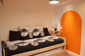 2 chambres, lit parapluie, Wi-Fi gratuit