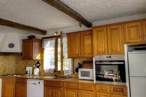 Microwave, oven, dishwasher