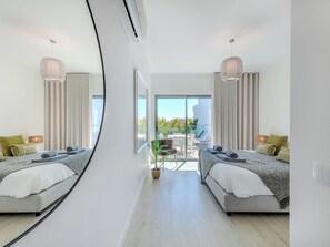 3 sovrum, skrivbord och internet