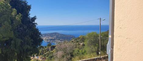 Uitzicht vanuit accommodatie