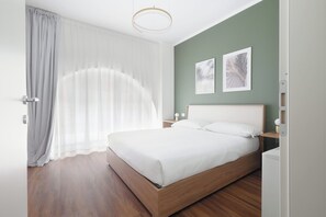 Vue sur la ville depuis l’hébergement