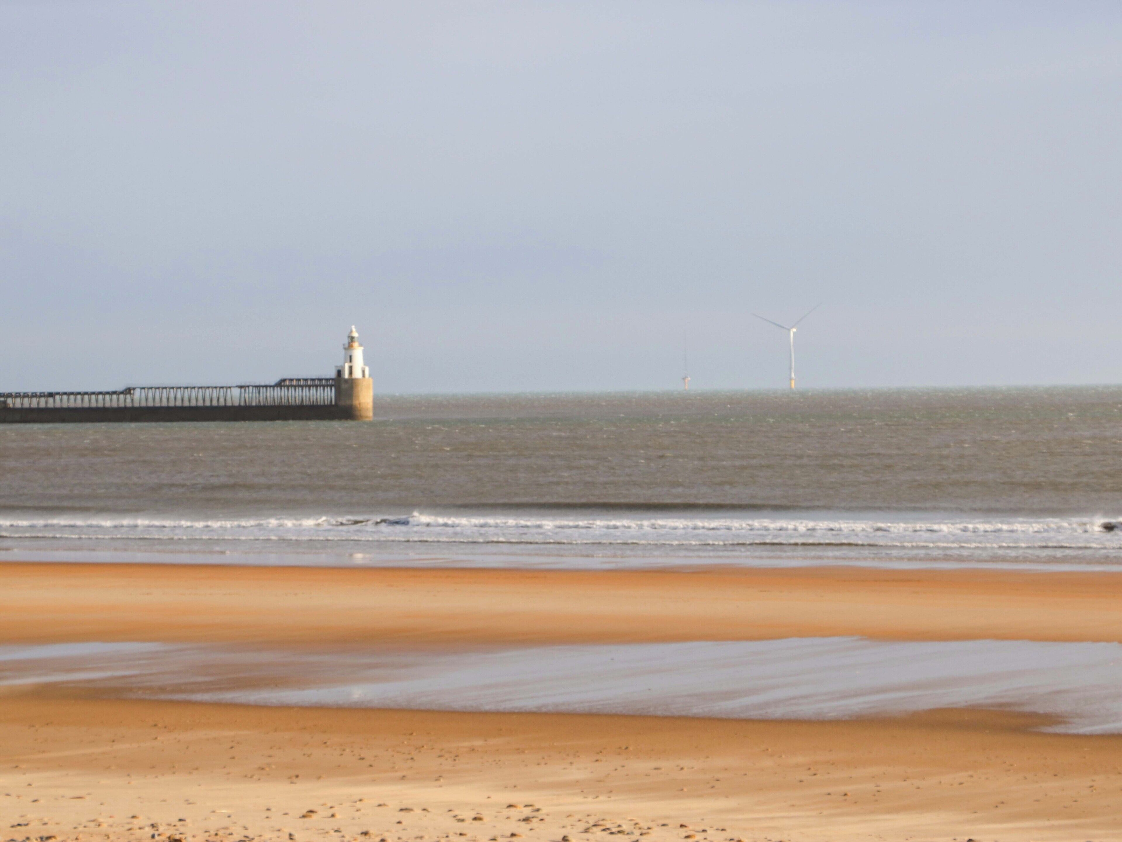 Vlak bij het strand