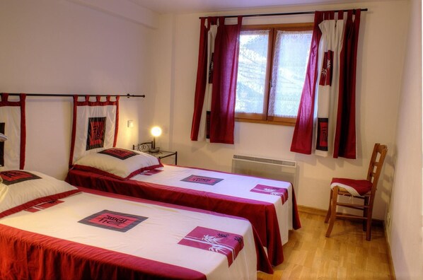 2 chambres, literie fournie