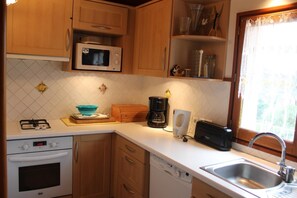 Microwave, oven, dishwasher