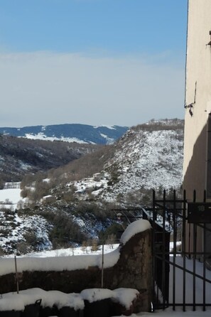 Utsikt fra overnattingsstedet