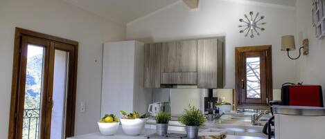 Microwave, oven, dishwasher