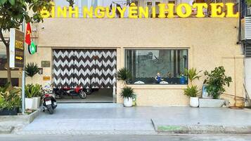 Façade de l’hébergement