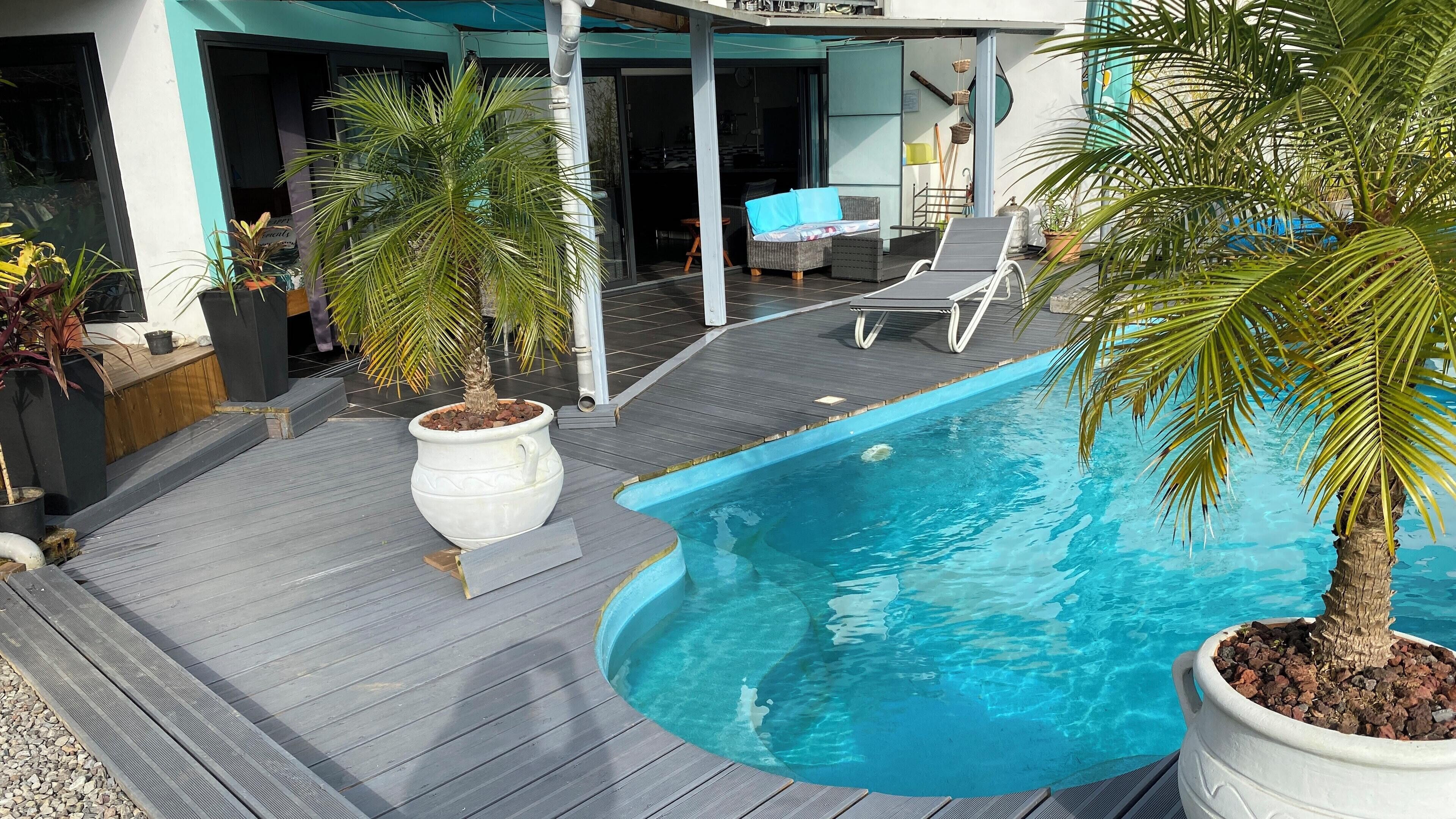 Swimming pool view