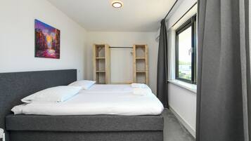 4 bedrooms, iron/ironing board, travel crib, WiFi