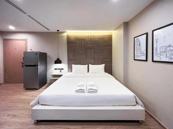 Habitación básica doble, vista a la ciudad | Wifi gratis 