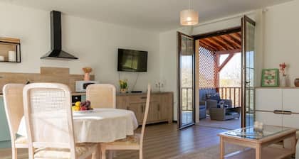 New house in Sarlat with garden and terrace