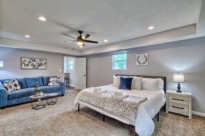 4 chambres, fer et planche à repasser, lit parapluie, Wi-Fi