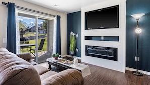 Condo, 1 Queen Bed with Sofa bed, Patio, Golf View (Cozy Escape) | Living area - Cozy Escape Stay for 4 (Branson)