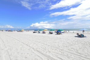 Na praia 