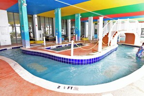 Indoor pool - All New Oceanfront Condo w Lazy River (Myrtle Beach)