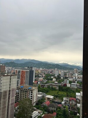 Uitzicht vanuit accommodatie